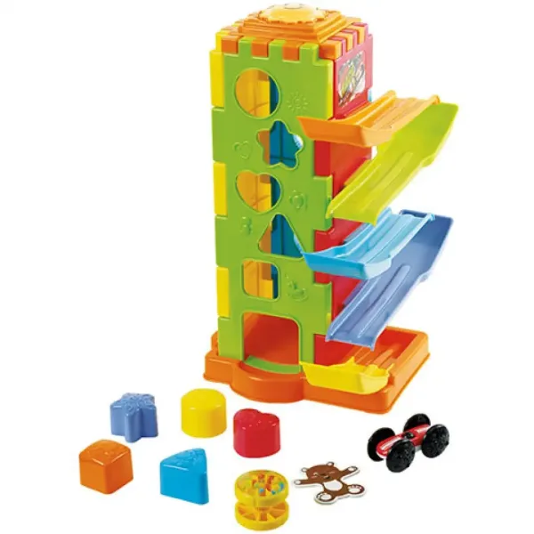 Playgo: 5-in-1-Baby-Entwicklungsturm-Spiel Bild 2