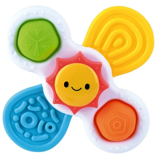 Playgo: Drehende Sonnen-Babyrassel mit Saugnapf Bild 2