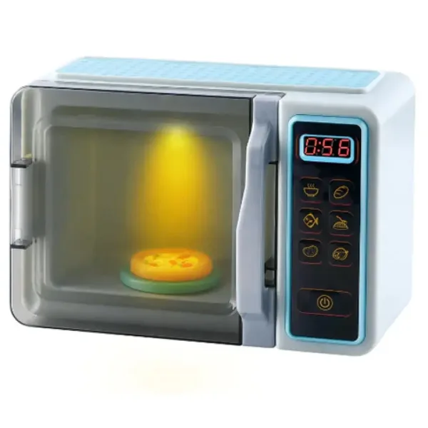 Playgo: Mikrowelle mit Licht, Ton und beweglichen Teilen 25x12x17cm Bild 2