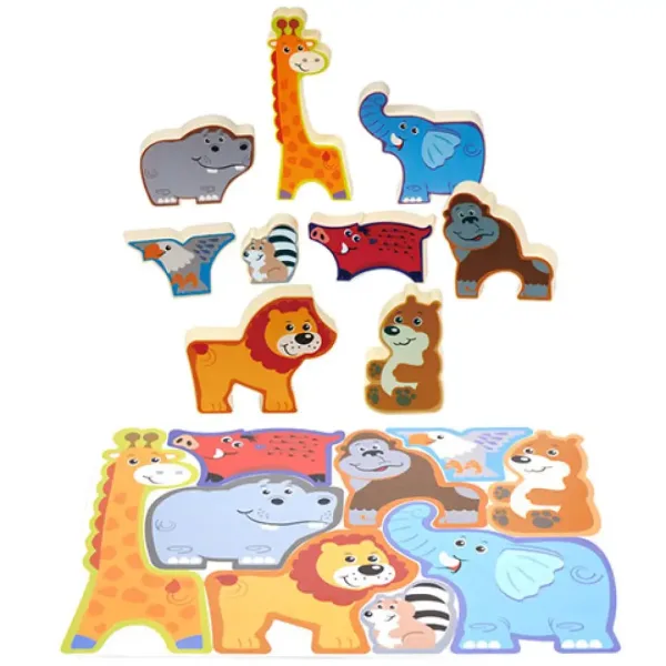 Playgo: Wildtiere Formpuzzle Bild 2