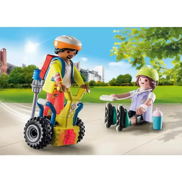 Playmobil: Starter Pack - Segway Rettungsaktion (71257) Bild 3