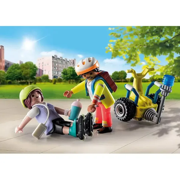 Playmobil: Starter Pack - Segway Rettungsaktion (71257) Bild 4