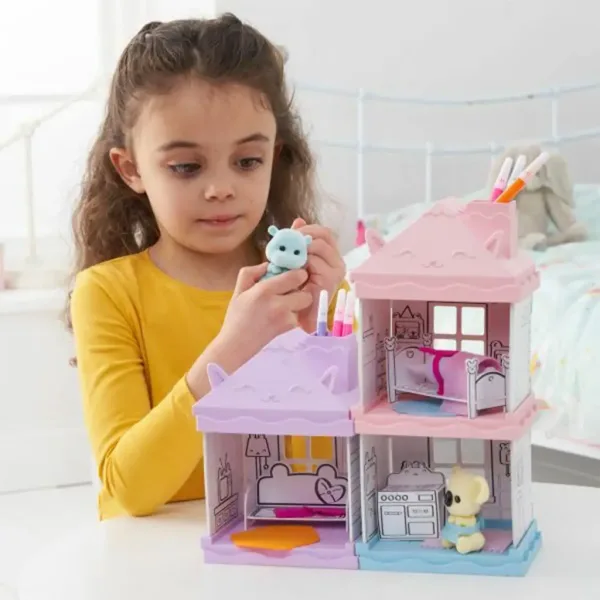 Playmonster: Fuzzikins Nilpferd Wohnzimmer Spielset Bild 4