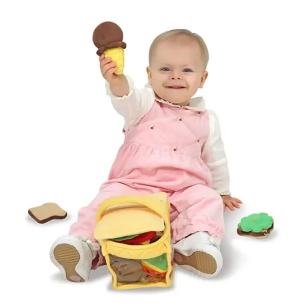 Plüsch-Picknickkorb 9-teiliges Set - Melissa & Doug Bild 3