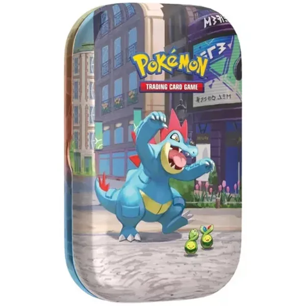 Pokémon TCG: Lumiose City Mini Tin – Sammler-Kartenset in Metalldose, verschiedene Varianten, 1 Stück Bild 3