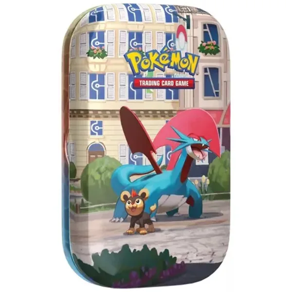 Pokémon TCG: Lumiose City Mini Tin – Sammler-Kartenset in Metalldose, verschiedene Varianten, 1 Stück Bild 5