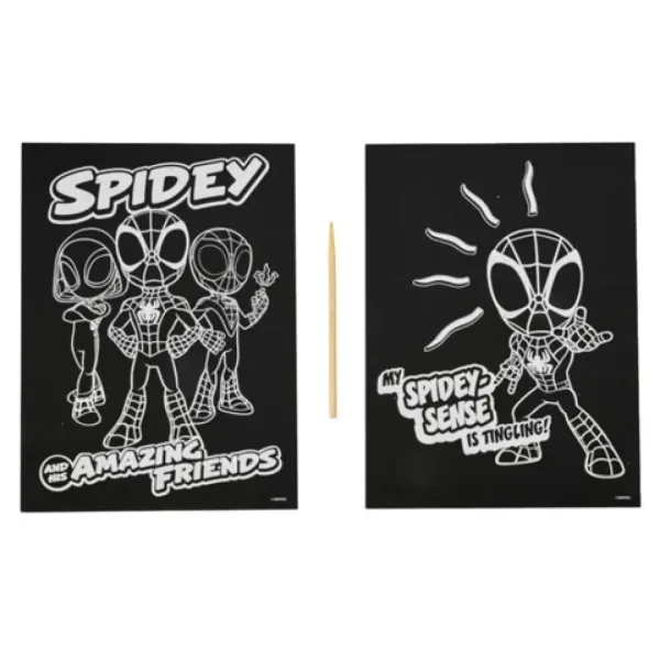 Spider-Man 2-teiliges Kratzbild-Set - Canenco Bild 2
