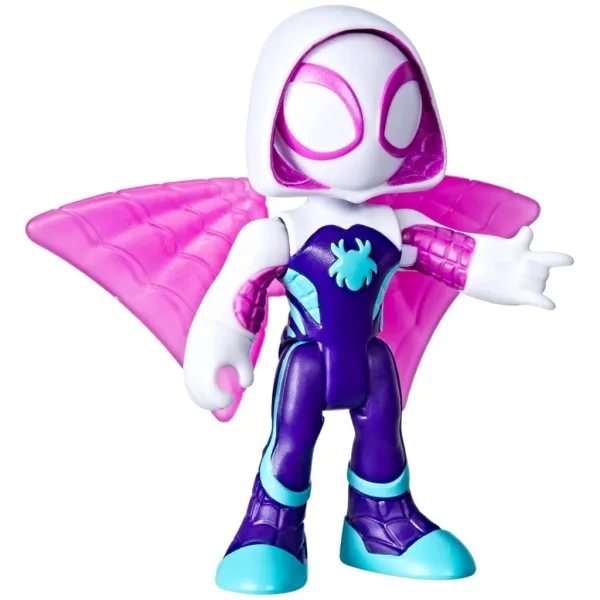 Pókli und seine wunderbaren Freunde: Ghost-Spider Spielfigur mit Zubehör – Hasbro Bild 2