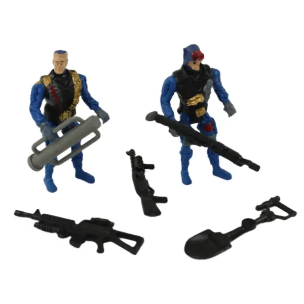 Police Pioneer: Polizeiset mit Figuren und Waffen in zwei Varianten Bild 3