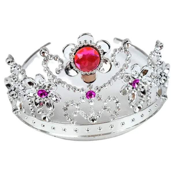Prinzessinnen-Schönheitsset mit Tiara, Haarnadel, Ohrringen und Zauberstab Bild 3