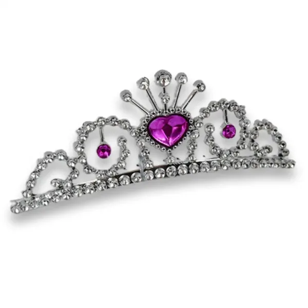 Prinzessinnen-Schönheitsset mit Tiara, Halskette und Zauberstab Bild 3