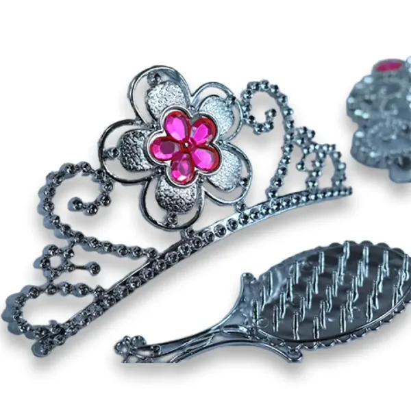 Prinzessinnen-Schönheitsset mit Tiara und Zauberstab Bild 3