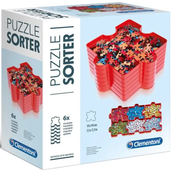 Puzzlesortierschale 6-teiliges Set - Clementoni Bild 1