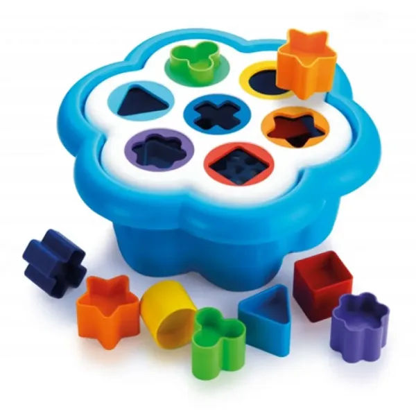 Quercetti: 16-teiliges Formensortierspiel Bild 2