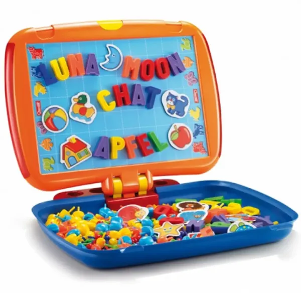 Quercetti: 2-in-1-Set mit 300 Steckmosaikteilen und magnetischer Tafel Bild 3