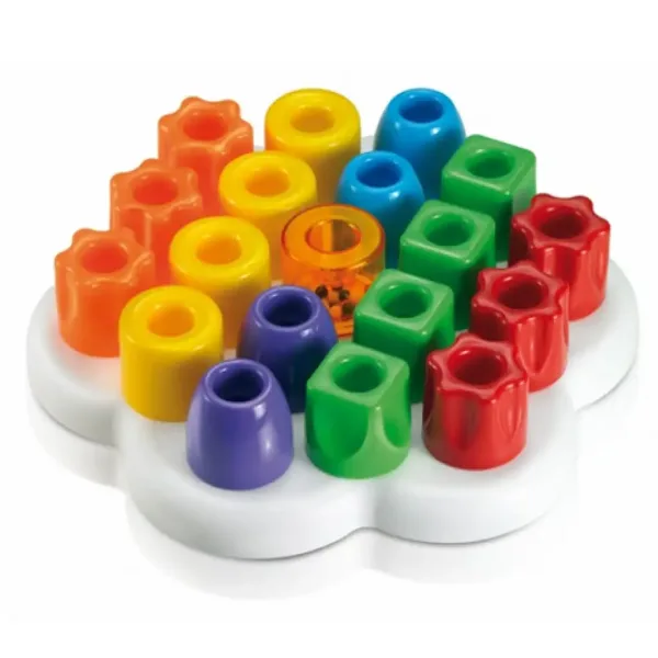 Quercetti: 21-teiliges Steckspiel-Set für Kleinkinder Bild 3