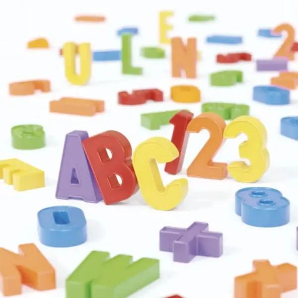 Quercetti: ABC + 123 magnetisches Set 106-teilig Bild 2