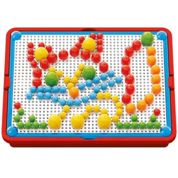 Quercetti: Bunte Steckmosaik-Set 150-teilig Bild 2