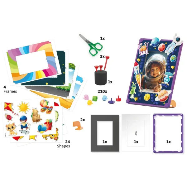 Quercetti: FantaFrame - Bilderrahmen-Set mit Zubehör Bild 4