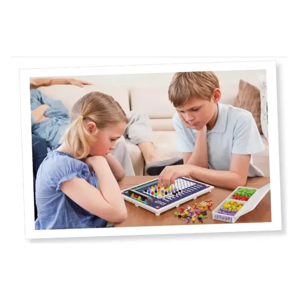 Quercetti: Geheime Code Masterlogik 2-in-1 Logikspiel Bild 4