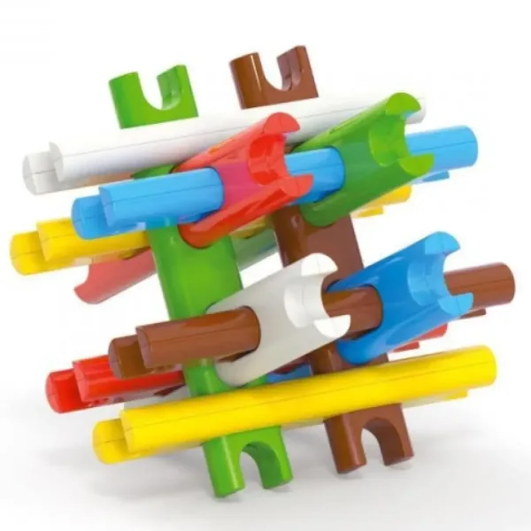 Quercetti: Link Block kreatives Konstruktionsspiel 24-teiliges Set Bild 2
