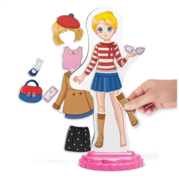 Quercetti: Magnetisches Anziehpuppenspiel – Anna Bild 4
