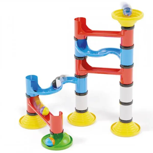 Quercetti: Migoga Junior Kugelbahn-Set 31-teilig Bild 2