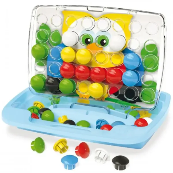 Quercetti: Pixel Junior Baby-Riesensteckspiel Bild 2