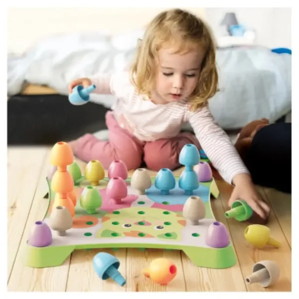 Quercetti: Play Eco Jumbo Peggy Evo 41-teiliges Set Bild 2