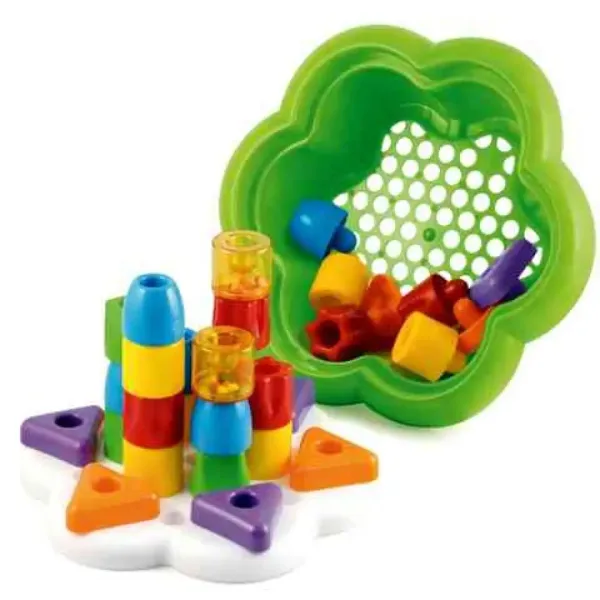 Quercetti: Steckmosaik-Set für Kleine – 28-teilig Bild 3