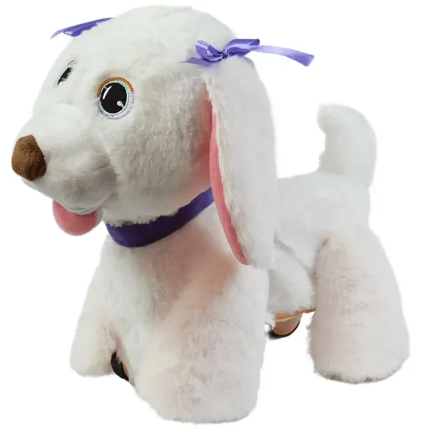 RC Cute Pet: Ferngesteuerter interaktiver Plüsch-Labrador mit Zubehör 2.4GHz 40cm Bild 2