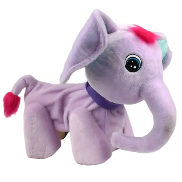 RC Cute Pet: Ferngesteuertes interaktives Plüschelefant mit Zubehör 2.4GHz 40cm Bild 4