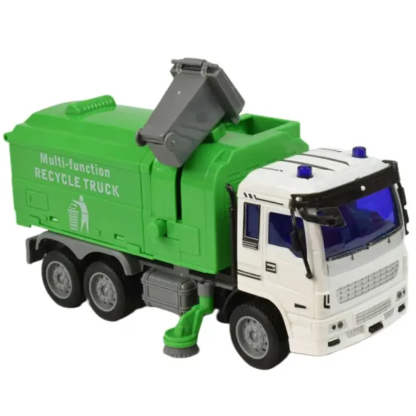 RC-ferngesteuerter Mülltransport-LKW mit Lichteffekten 27 MHz 20 cm in verschiedenen Varianten, 1 Stück Bild 4