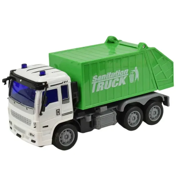 RC-ferngesteuerter Mülltransport-LKW mit Lichteffekten 27 MHz 20 cm in verschiedenen Varianten, 1 Stück Bild 5