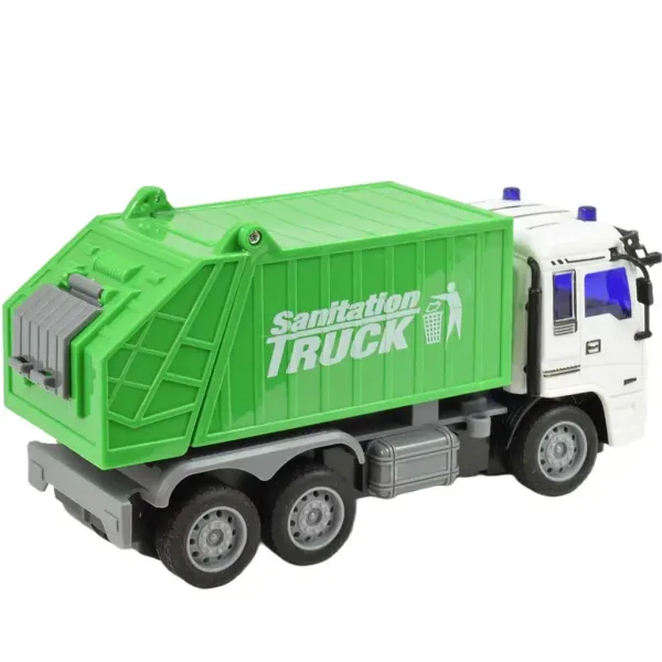 RC-ferngesteuerter Mülltransport-LKW mit Lichteffekten 27 MHz 20 cm in verschiedenen Varianten, 1 Stück Bild 6