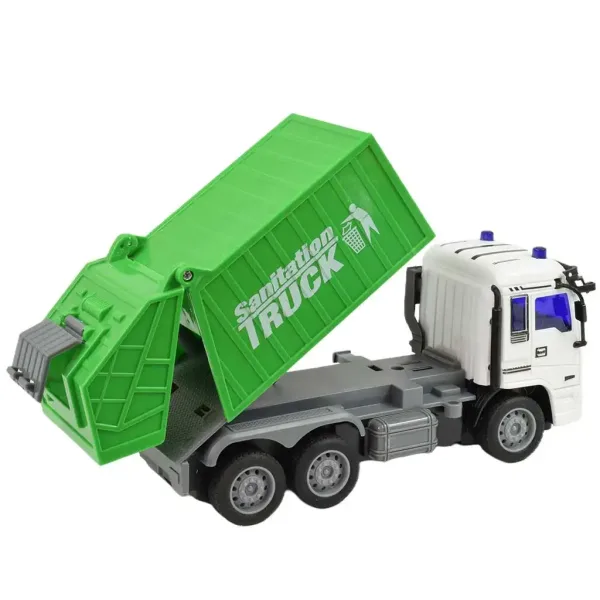 RC-ferngesteuerter Mülltransport-LKW mit Lichteffekten 27 MHz 20 cm in verschiedenen Varianten, 1 Stück Bild 7