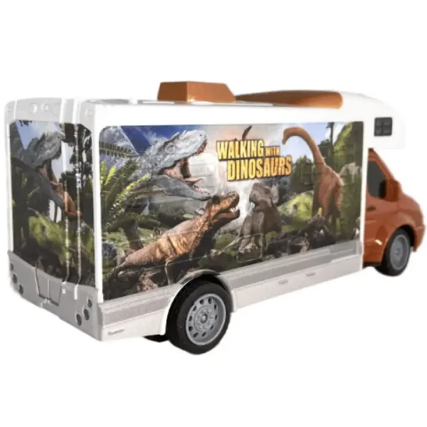 RC-Fernbedienung Walking with Dinosaur Wohnmobil mit Licht 27MHz 1/32 Maßstab 25cm Bild 2