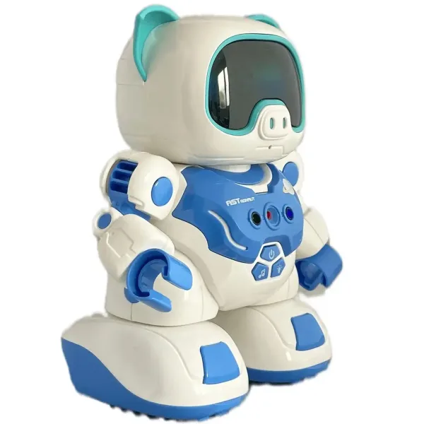 RC Ferngesteuerter interaktiver tanzender Roboter-Schwein mit Licht- und Soundeffekten 20cm Bild 3