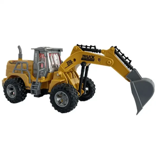 RC ferngesteuerter Bagger mit Lichteffekten im Maßstab 1/30, 24 cm Bild 2