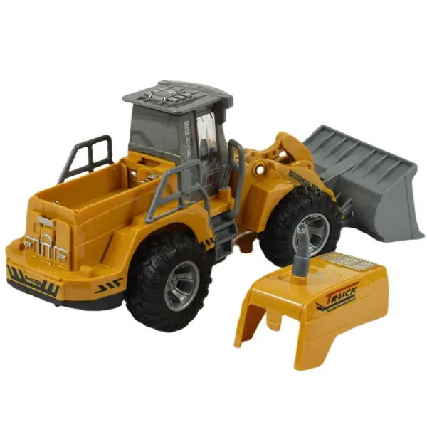 RC ferngesteuerter Bulldozer Arbeitsmaschine mit Lichteffekten 1/30 Maßstab 22cm Bild 4