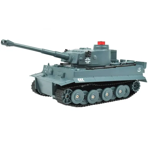 RC-ferngesteuerter deutscher Tigerpanzer mit realistischen Funktionen, Maßstab 1/30, 2,4 GHz, 30 cm Bild 2