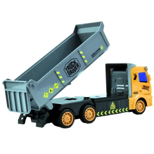 RC ferngesteuerter Kipp-LKW Bau-LKW mit Licht 1/48 27MHz 20cm Bild 3