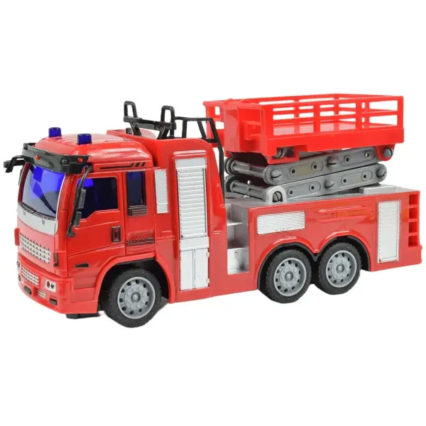 RC ferngesteuertes Feuerwehrauto mit Beleuchtung 27MHz 20cm in drei verschiedenen Varianten 1 Stück Bild 3