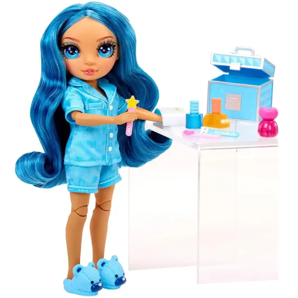 Rainbow High Jr.: Pyjama-Party Modepuppe Skyler Bild 3