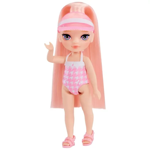 Rainbow High: Pool-Party-Spielset mit Blush Parker Puppe Bild 3