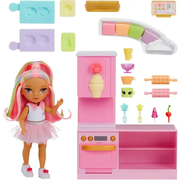 Rainbow High: Spielset "Bäckerei" mit Puppe Kandy Hart Bild 2