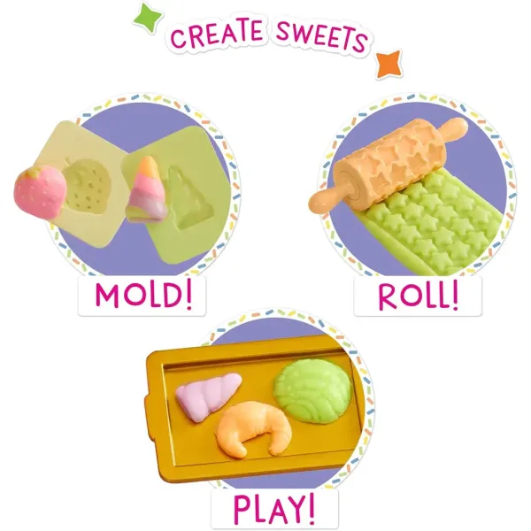 Rainbow High: Spielset "Bäckerei" mit Puppe Kandy Hart Bild 3