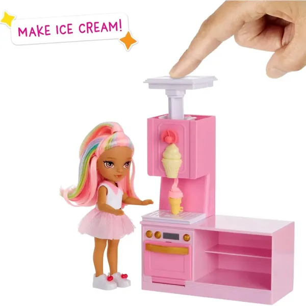 Rainbow High: Spielset "Bäckerei" mit Puppe Kandy Hart Bild 5