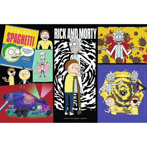 Rick und Morty Ein seltsamer Ort in der Galaxis 300-teiliges Puzzle - Trefl Bild 2