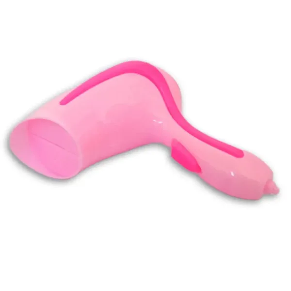 Rosa 10-teiliges Schönheitset mit Schere, Haartrockner und Zubehör. Bild 4
